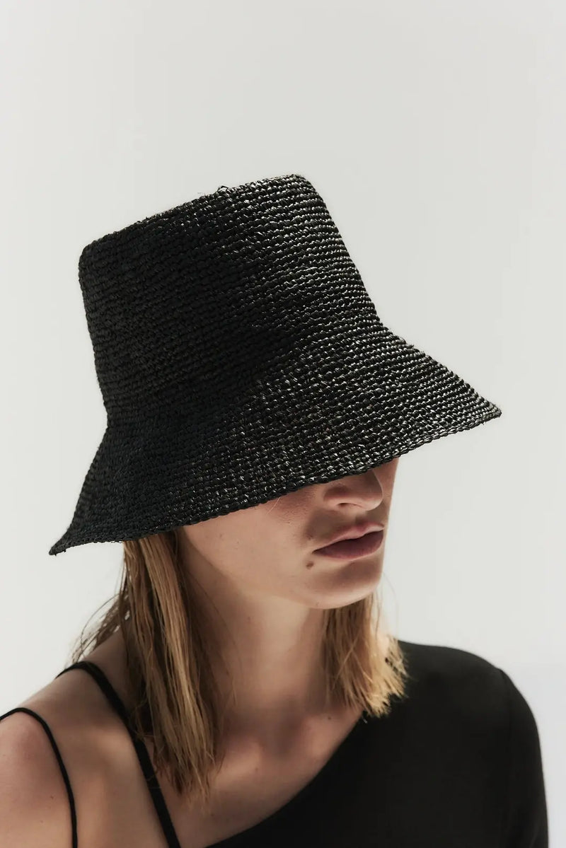 Felix Packable Hat | Black