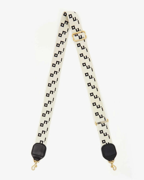 Crossbody Strap | Oui Cream and Black – Well Heeled