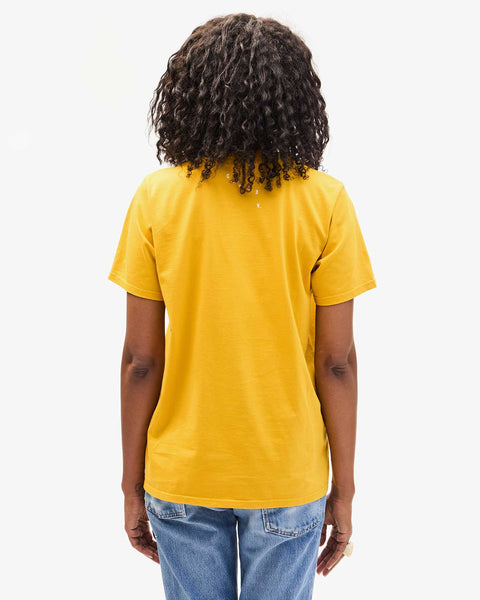 Classic Tee -  Cream w/ Marigold Block Ciao