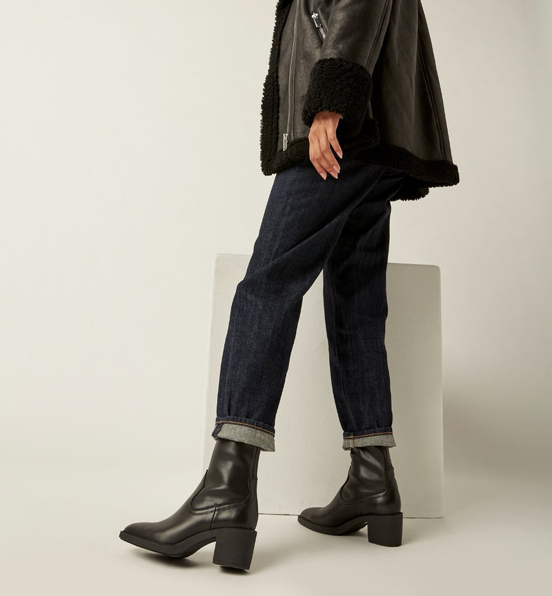 Parks Leather Boot | Black