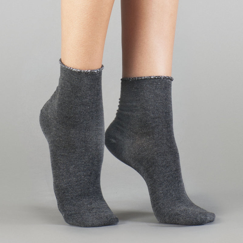 Marcy Rolled Hem Ankle Sock