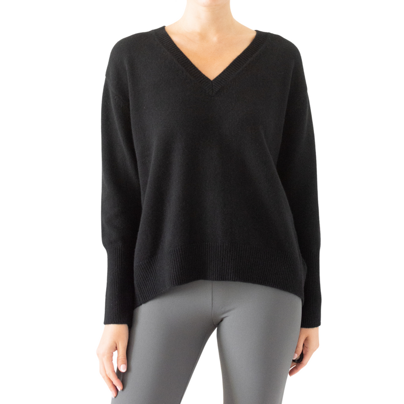 Septon Cashmere Sweater | Black