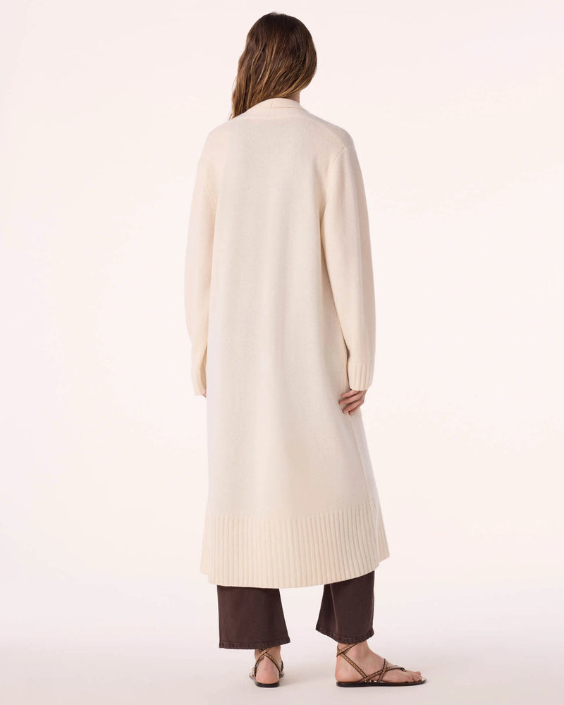 Sonia Front Pocket Duster | Blanc