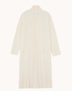 Sonia Front Pocket Duster | Blanc