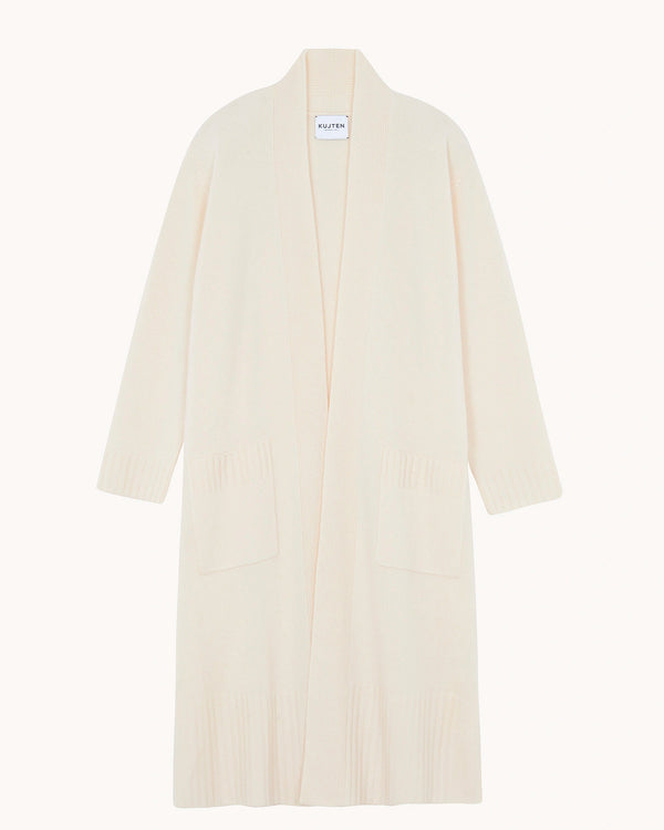 Sonia Front Pocket Duster | Blanc