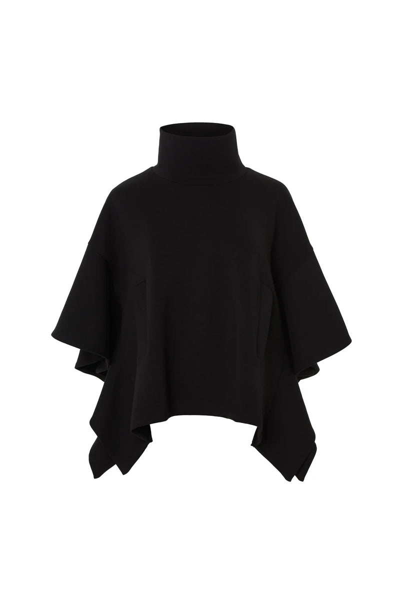 Poncho Top | Black