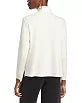 French Terry Mock Neck Long Sleeve | Cream