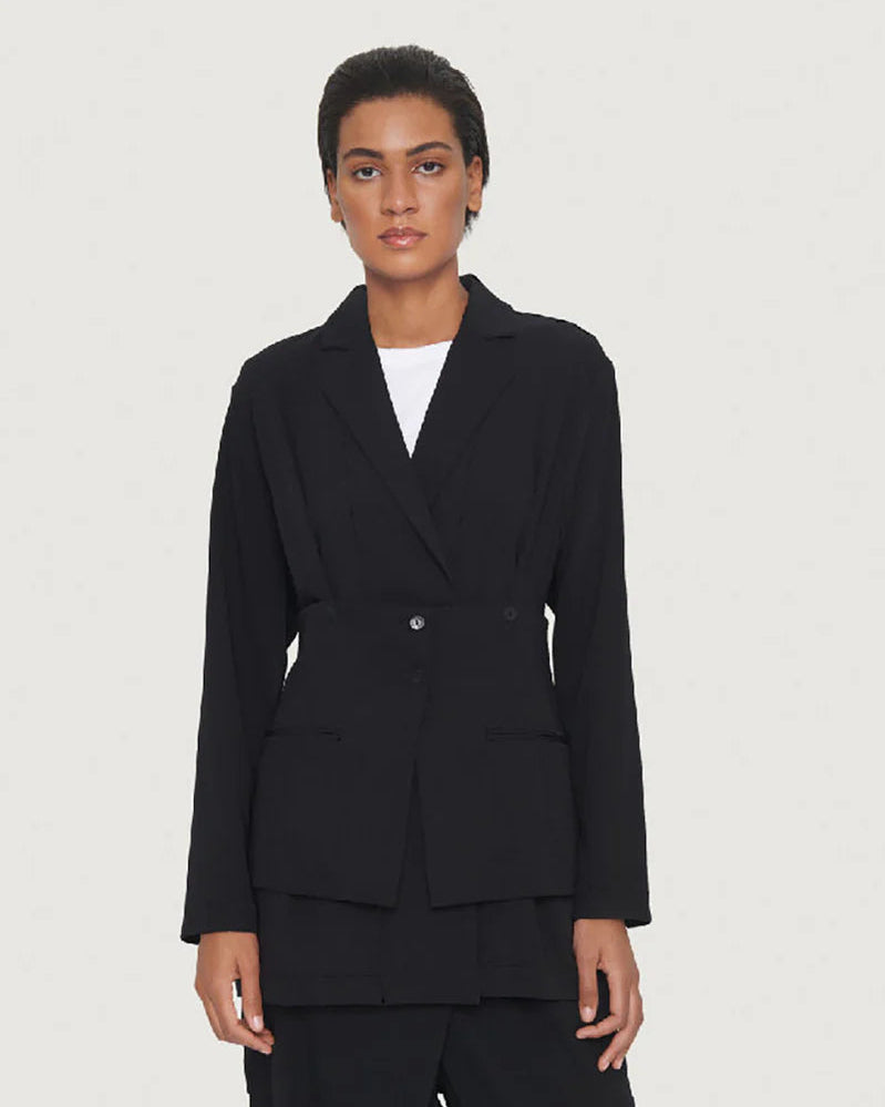 Bitte Kai Rand Tokyo Twill Jacket With Belt Black sold at well heeled