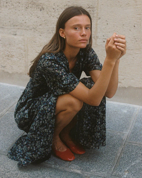 Martine Dress | Orchard Frost