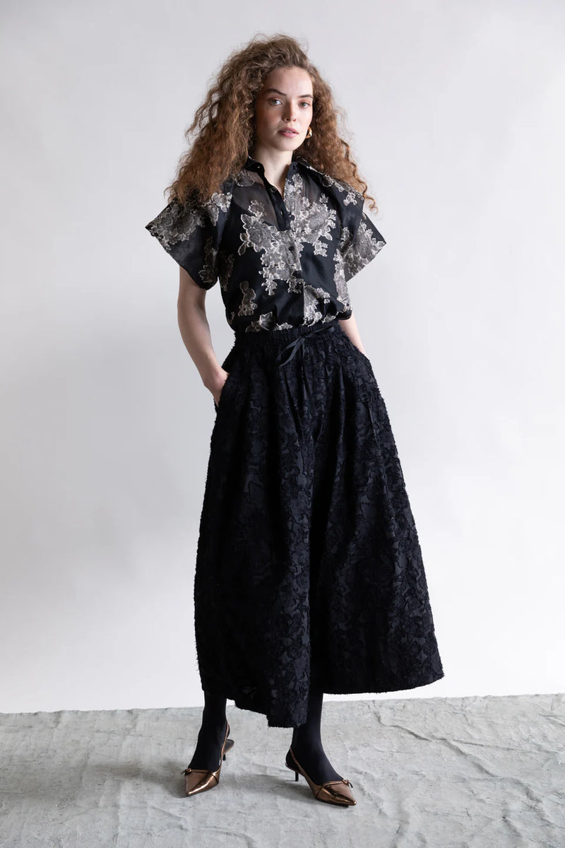 Palazzo Trousers | Black