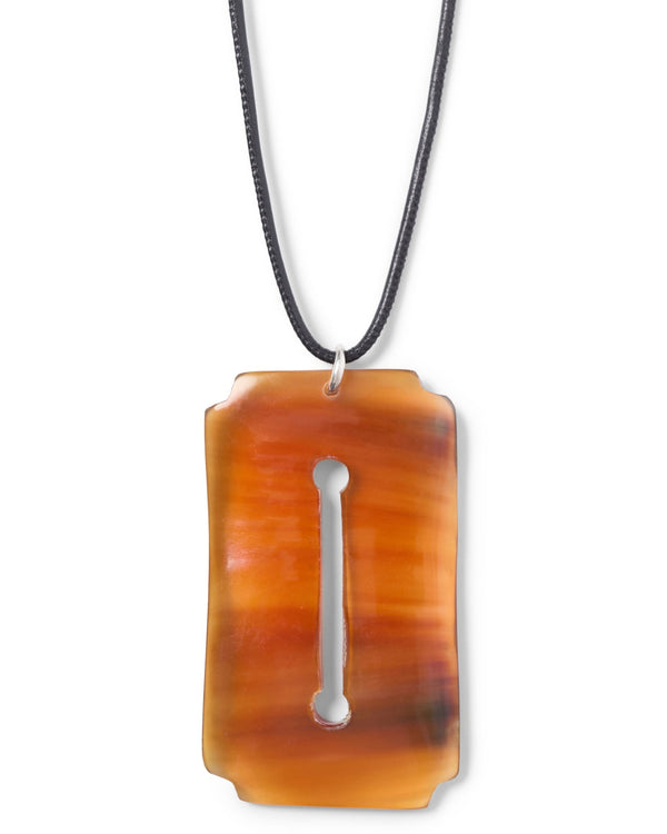 Chan Luu Jasper Lock Pendant Necklace on white background well heeled stowe vermont