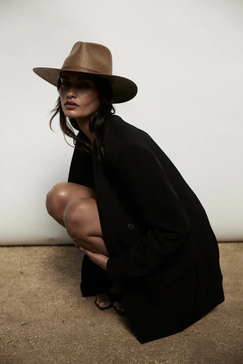 Sherman Packable Hat | Brown St