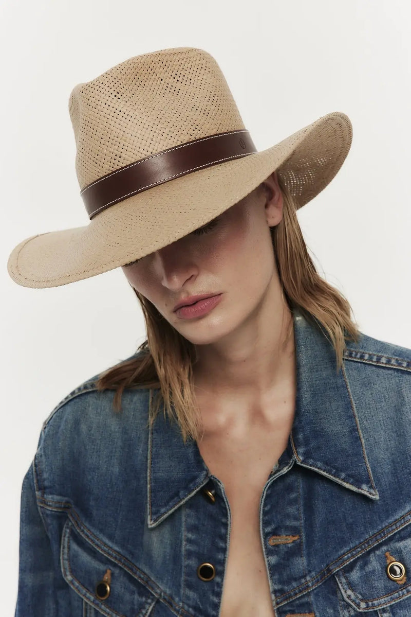 Halston Hat | Sand