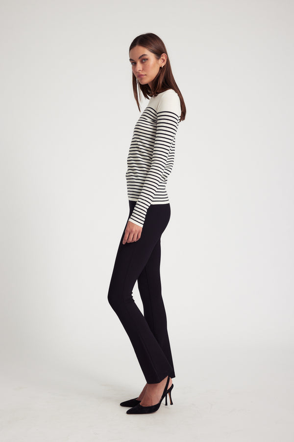 Ankle Flare Pant | Black