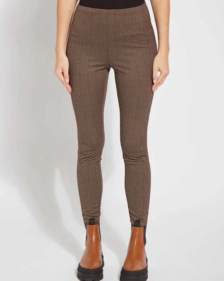 Laura Legging Jacquard | Plaid