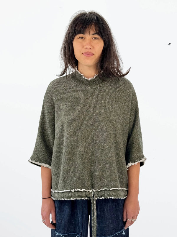 Diaz Drawstring Top | Dove
