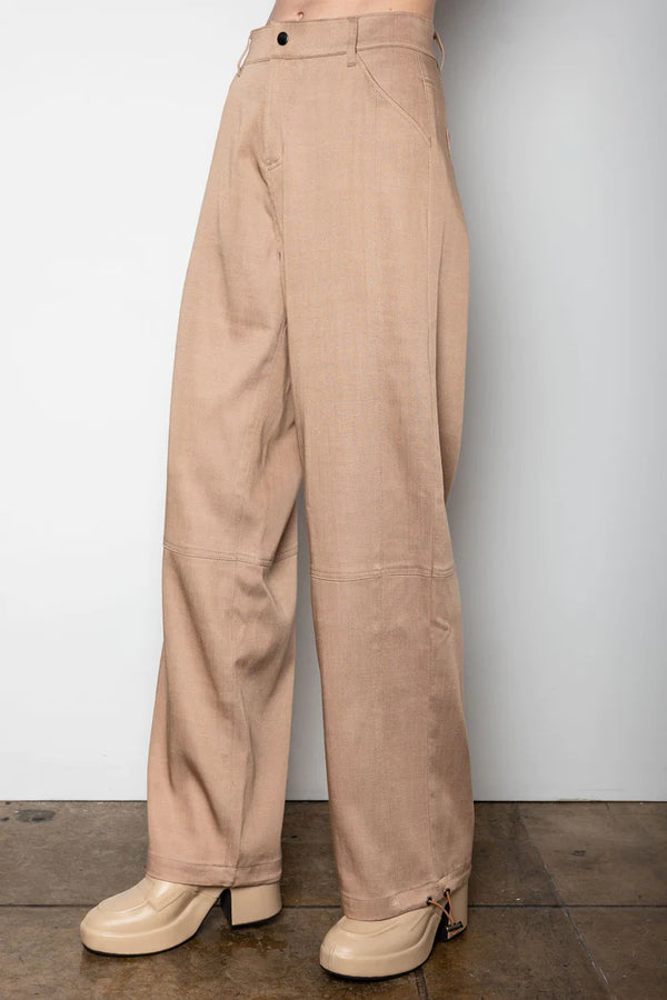 Vienna Parachute Pant | Almond