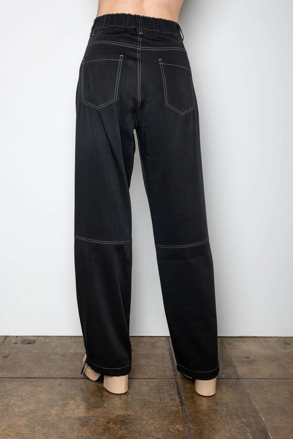 Vienna Parachute Pant | Black