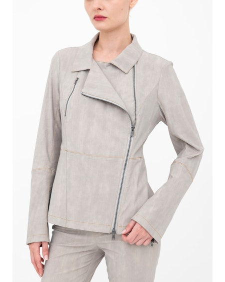 Bristol Moto Coat | Ash