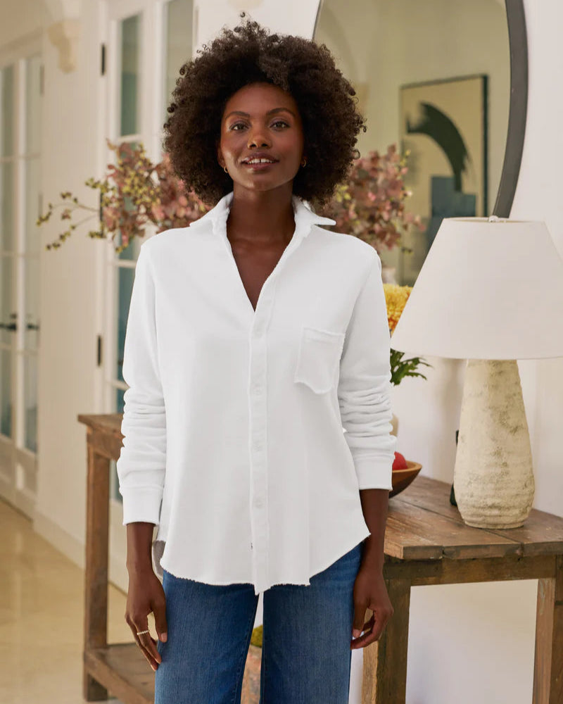 Eileen Triple Fleece | White