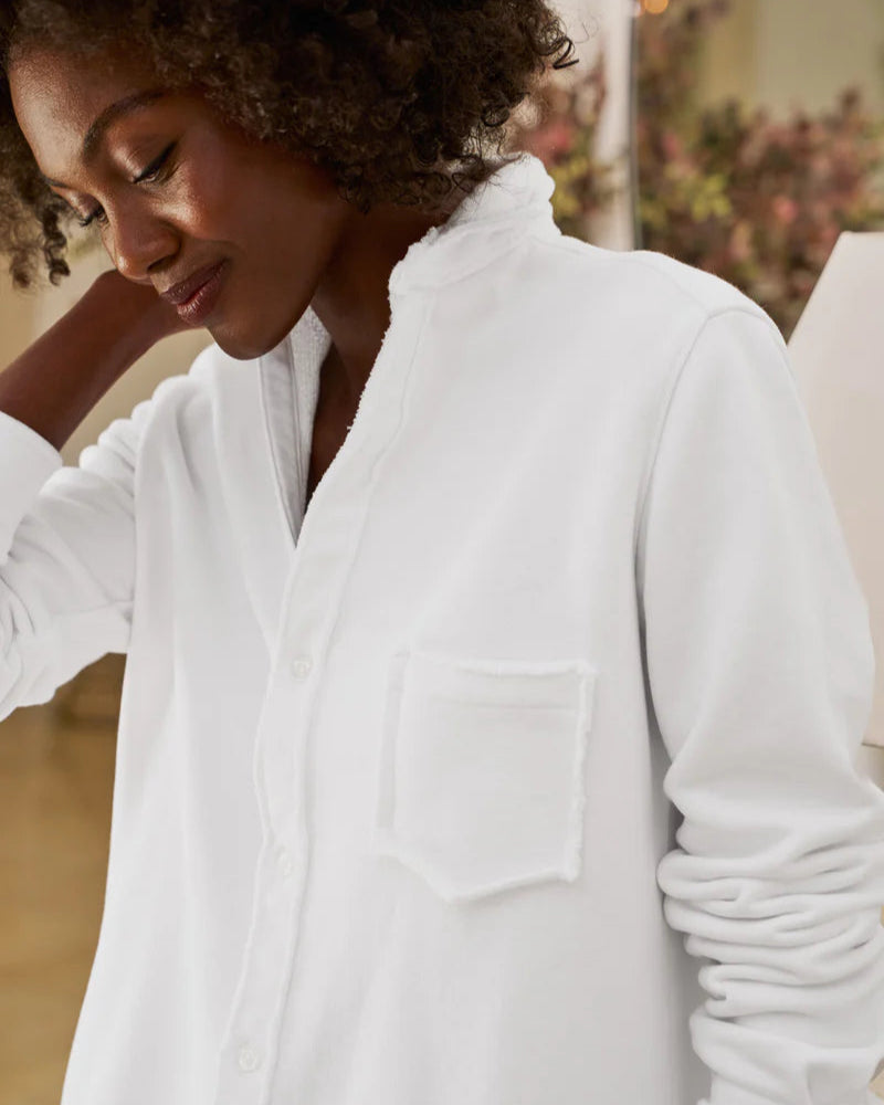 Eileen Triple Fleece | White
