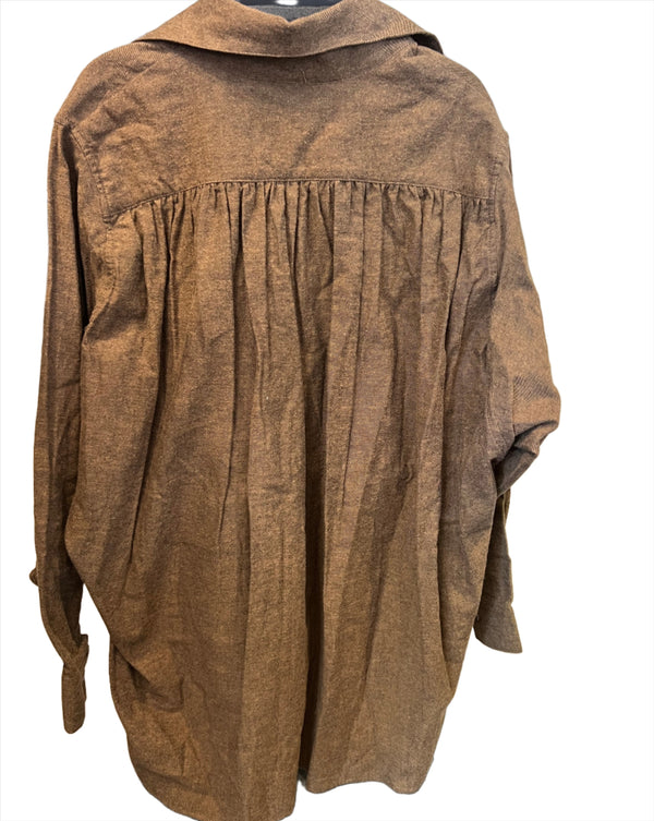 Party In The Back Top | Brown