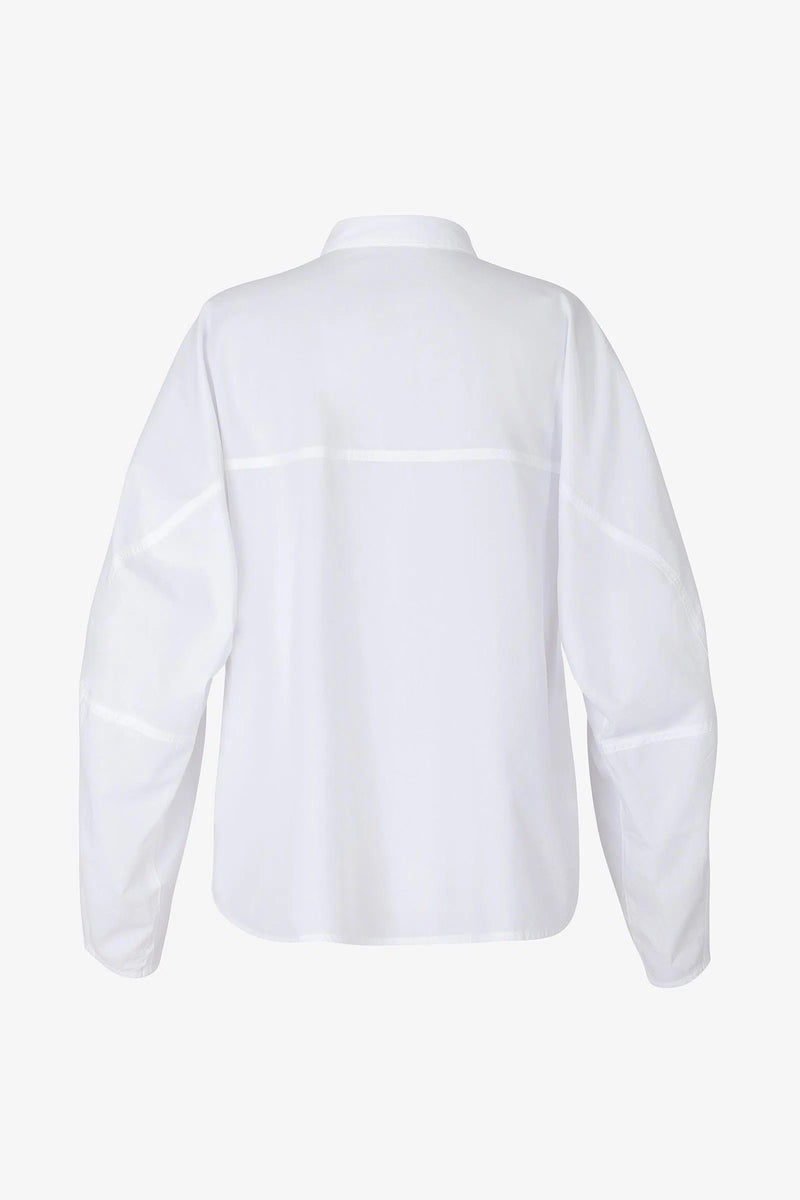Oversized Poplin Shirt | Optical White