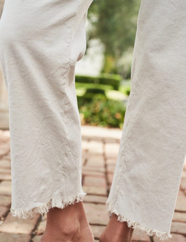 Kinsale Performance Linen Pant | Cement