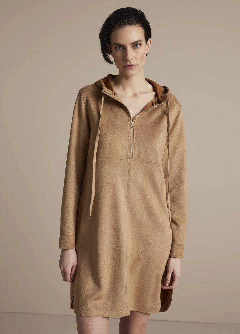 Hooded Dress | Warm Sand