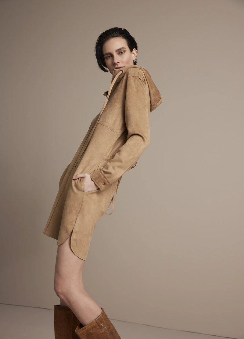 Hooded Dress | Warm Sand