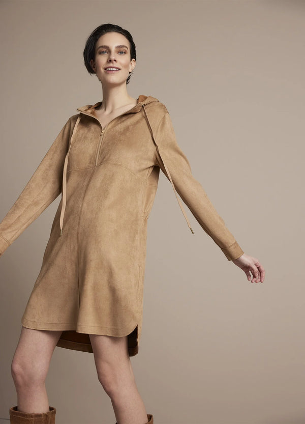 Hooded Dress | Warm Sand