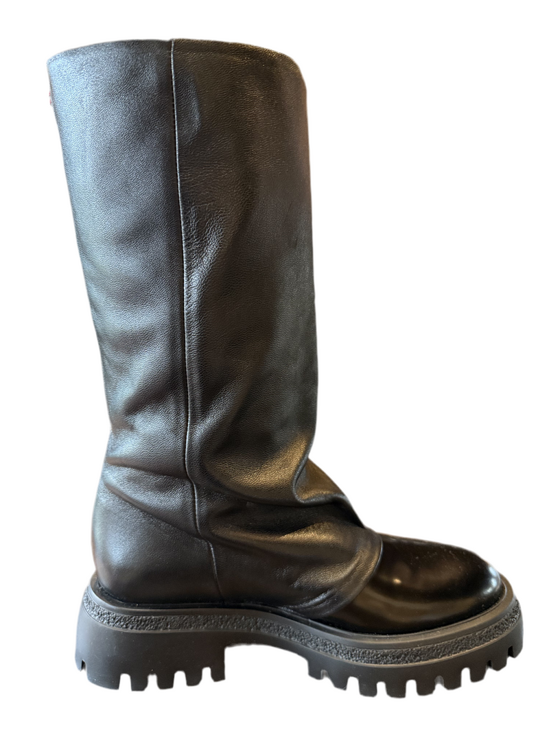 Rama Mid Calf Lugg  | Nero