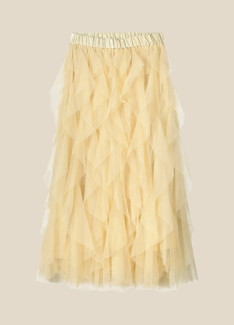 Mesh Skirt | Alpaca