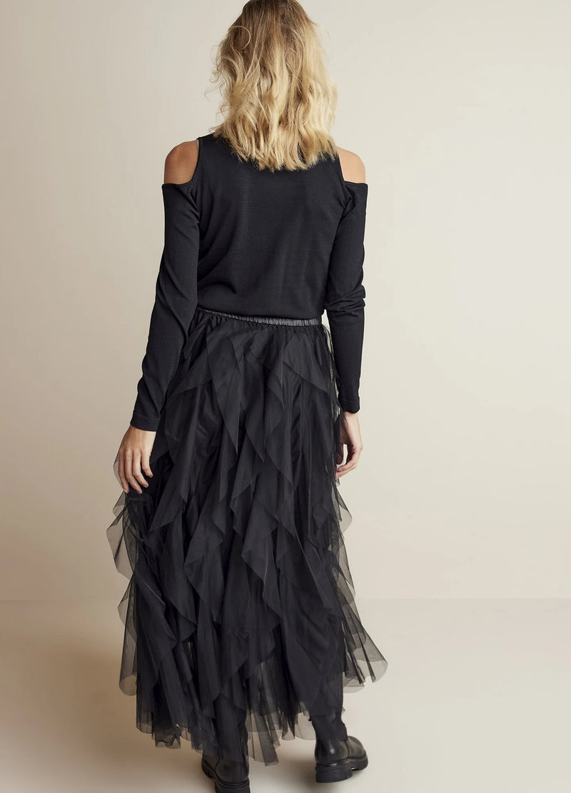 Mesh Skirt | Black