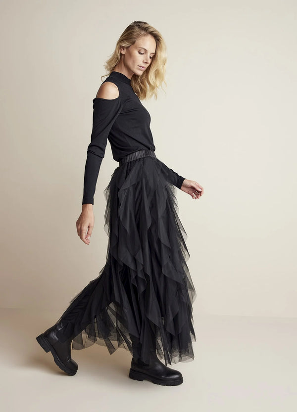 Mesh Skirt | Black
