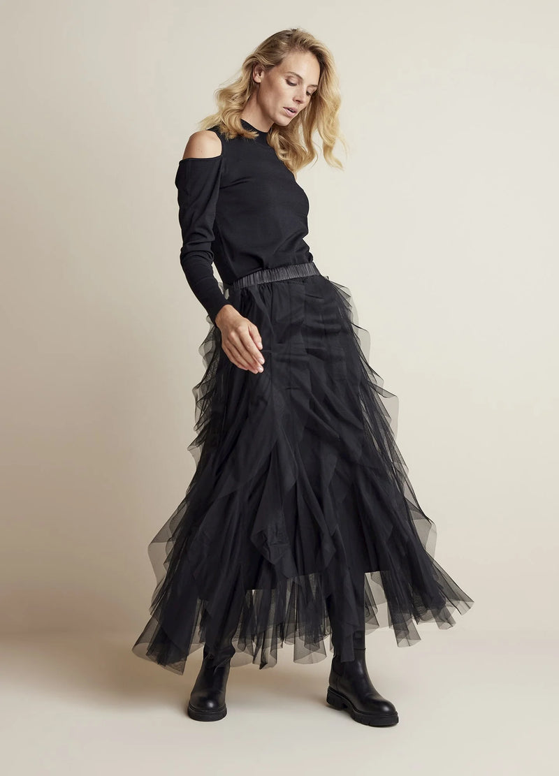 Mesh Skirt | Black