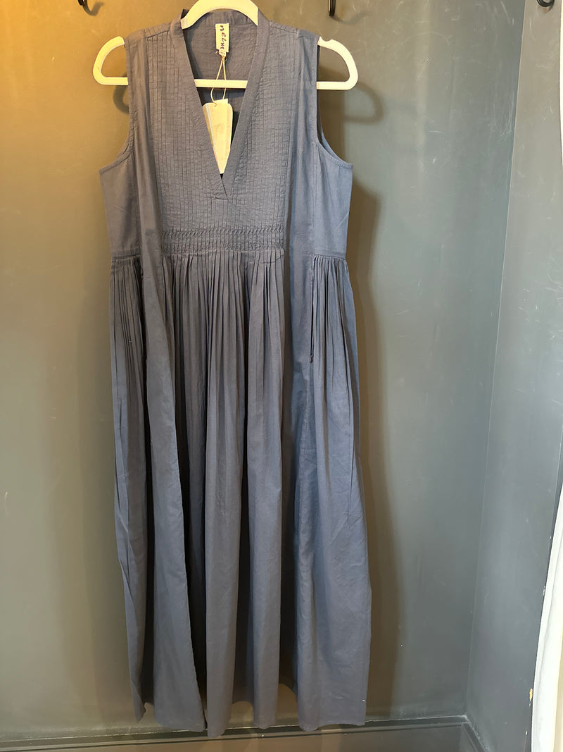 Clariss Sleeveless Dress | Indigo