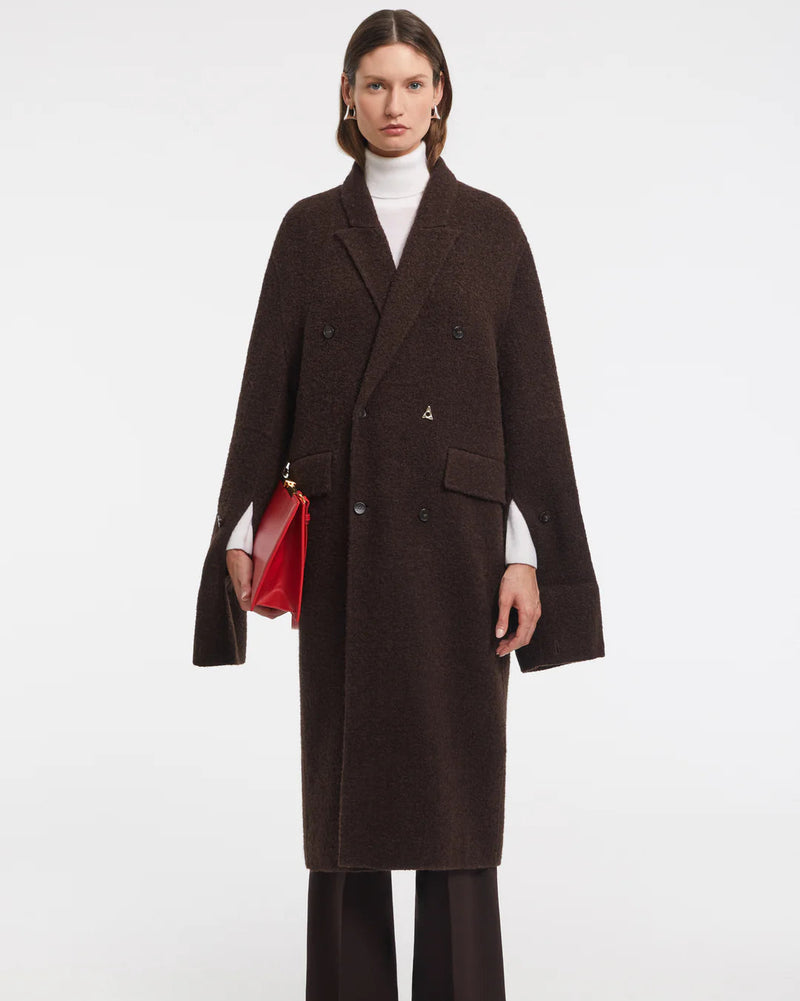 Liora Coat | Dark Ebony