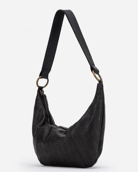 Andi Shoulder Bag | Black Basket