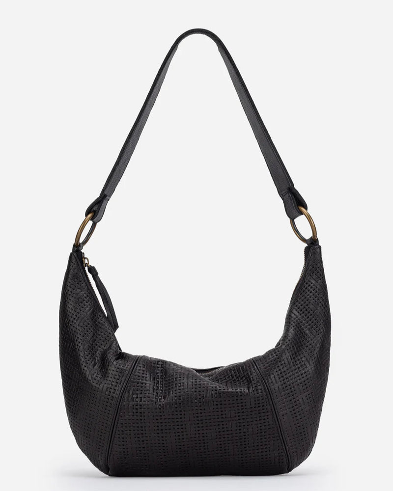 Andi Shoulder Bag | Black Basket
