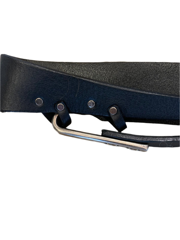 B3 Contour Belt | Black Silver