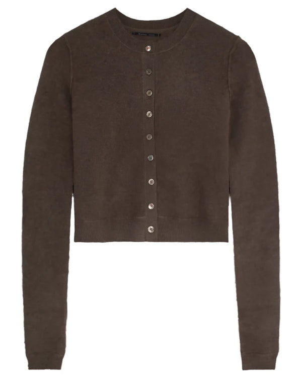 Royal Lycra Cardigan | Sable