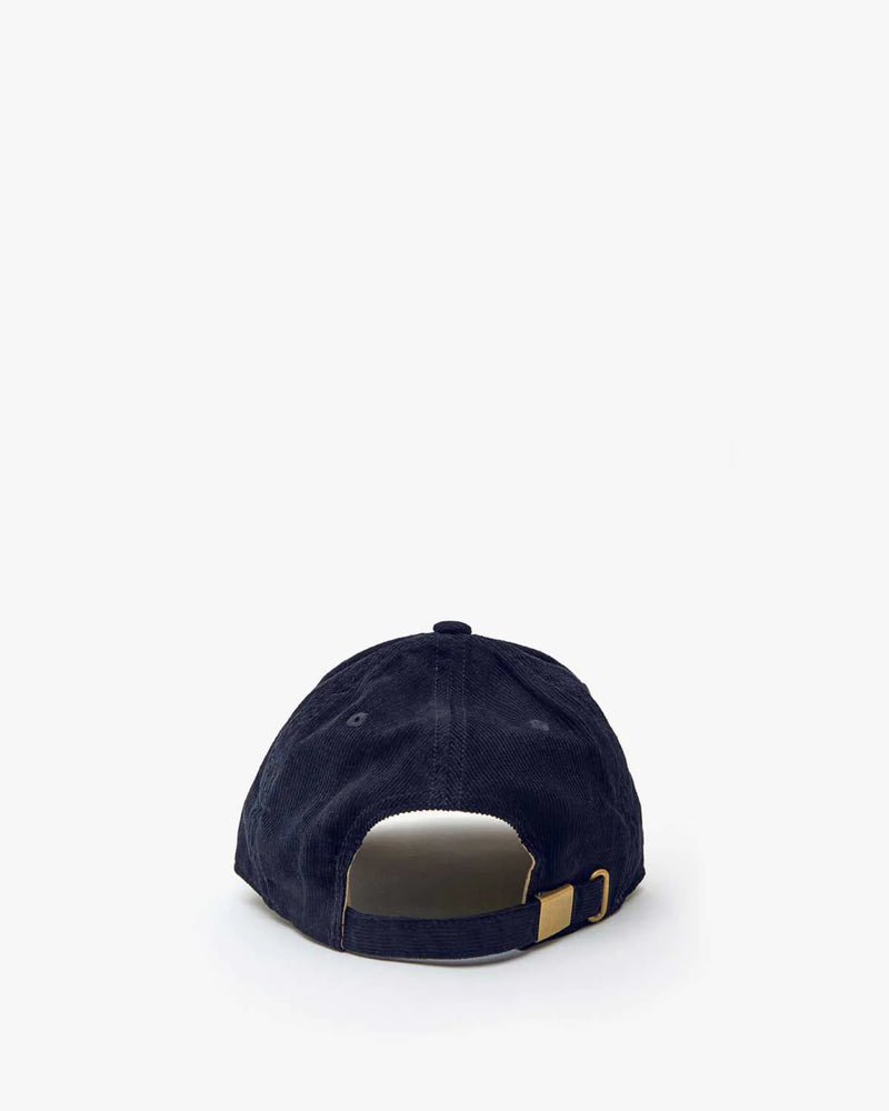Baseball Hat | Navy Cord with Petit Ciao