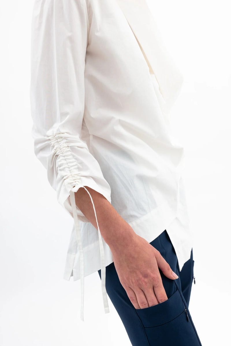Vista Crop Flare | Indigo