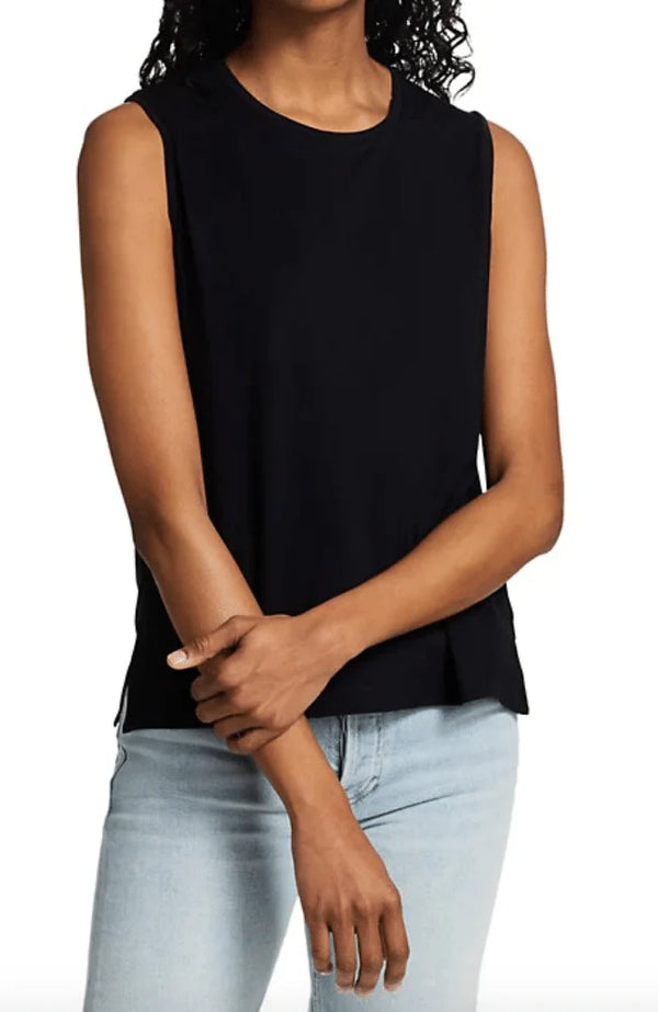 Organic Cotton Crew Tank | Marine