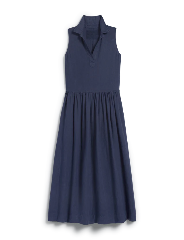 Daphne Linen Shirtdress | Navy Well Heeled Daphne Linen Shirtdress | Navy Well Heeled
