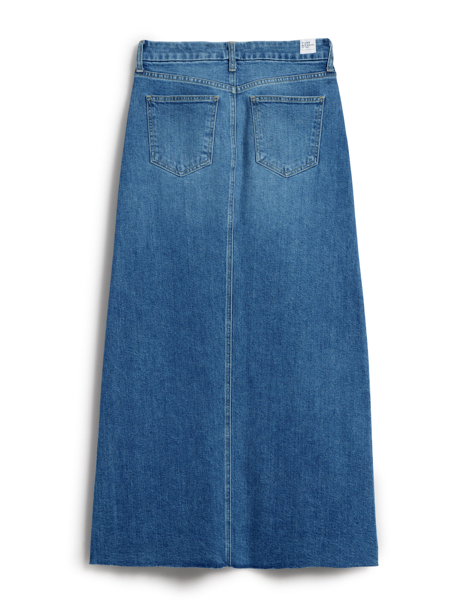 【BAON】Kenco Stitch Pintuck Denim Midi Skirt Donnybrook Denim Skirt – Well Heeled