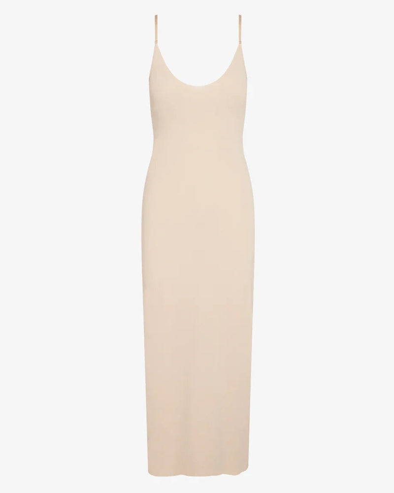 Commando Classic Maxi Slip in Nude against a white background well heeled boutique stowe vt