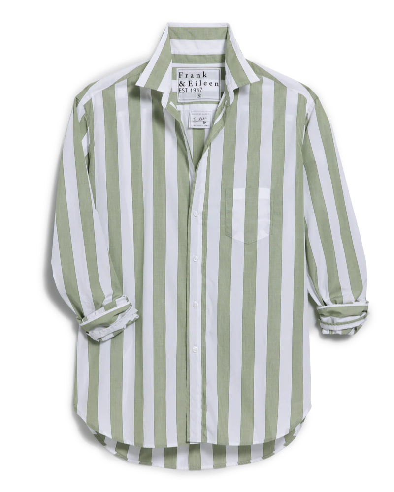 Eileen | Sage Green Stripe