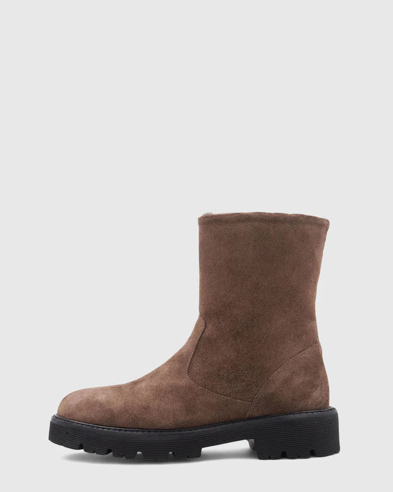 Eloise Boot | Taupe Suede